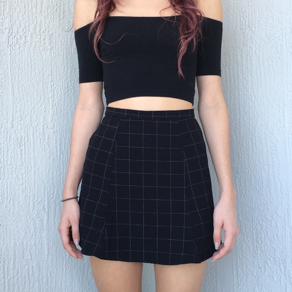 Plaid American Apparel Skirt